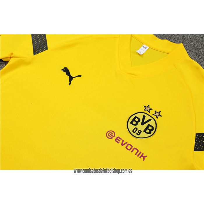 Camiseta de Entrenamiento Borussia Dortmund 22-23 Amarillo
